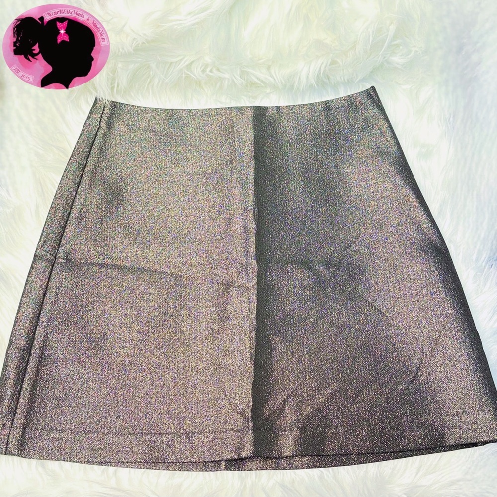 🧳 GAP Simmering Grey Black Skirt
